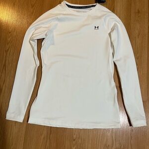 Under Armour Women's Cream Long Sleeve Tee